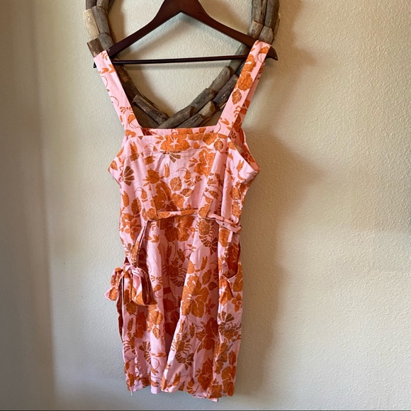 Closet Closes 11/1/22 Farm Rio Anthropologie Boho Floral Mini Dress NWOT - Picture 6 of 11